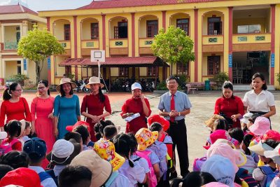 Sáng ngày 22 tháng 8 năm 2025 học sinh lớp 1 Trường TH Kim Trung tựu trường. Năm học với nhiều đặc biệt bắt đầu